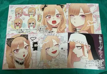 그 비스크 돌은 사랑을 한다 비스크돌 애니메이트 특전 색지 6종 컴플리트