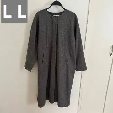 샹브르 머쉬룸 롱 코트 LL