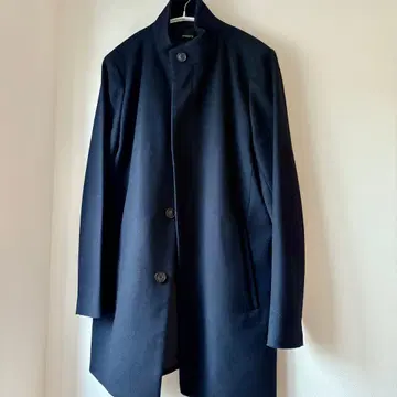 Theory 네이비 피 코트 M