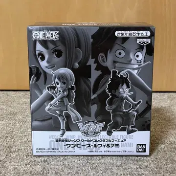 미개봉 새상품 주간 소년 점프 월드 컬렉션 원피스 루피&나미