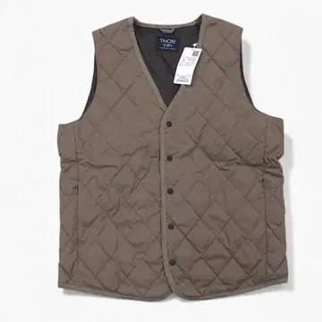 미사용 TAION 타이온 컴포트 다운 퀼팅 베스트 L