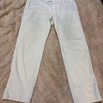 PT TORINO 아이보리 코듀로이 슬랙스