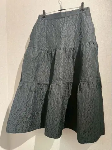 M-premier BLACK 롱 스커트