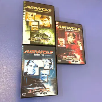 초음속 공격 헬기 에어 울프 시즌 1 2 3 DVD-SET