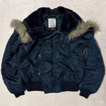 90's ALPHA INDUSTRIES 알파 N2B 네이비