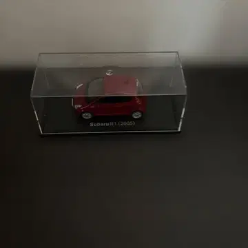 스바루 R1 (2005) 미니카 빨간색