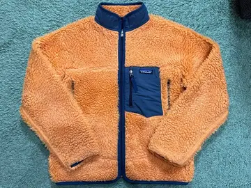 patagonia 오렌지 보아 플리스 자켓