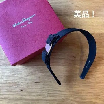 Salvatore Ferragamo 블랙 헤어밴드