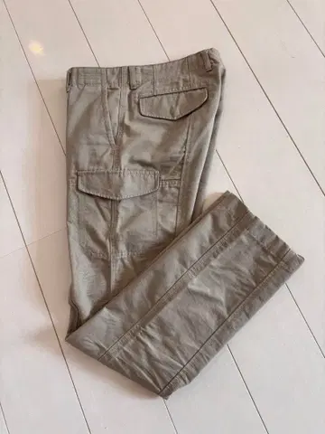 DKNY 다나카란 뉴욕 베이지 카고 팬츠 4 포켓 32