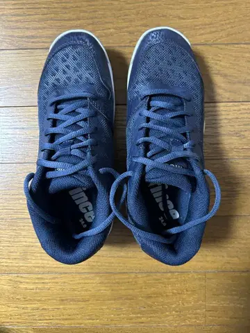 테니스용 네이비 신발 카펫 코트용