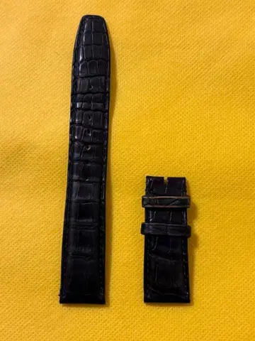 IWC 포르투기스 크로노그래프 정품 가죽 벨트 네이비