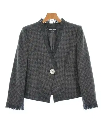 GIORGIO ARMANI 노카라 자켓 여성용