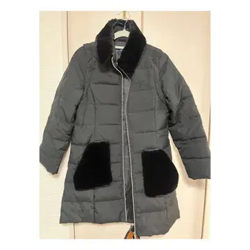 키스 온 더 그린 퍼 부착 다운 자켓 사이즈 3 그레이