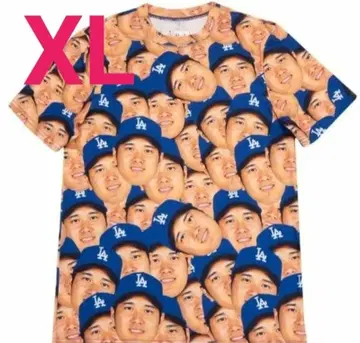 [ 새상품 미개봉 ] 오타니 쇼헤이 T셔츠 얼굴 XL 사이즈