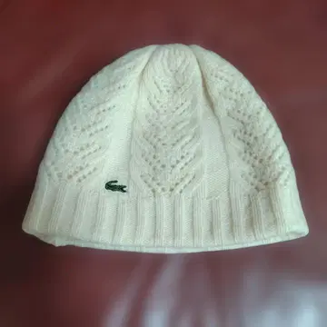 라코스테 니트 모자