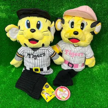 [새상품] 한신 타이거즈 골프헤드커버 세트 드라이버 페어웨이 묶음 판매