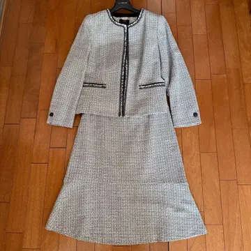 23구 노카라 라메 트위드 세레모니 수트 포멀 셋업