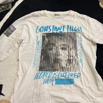 SYNC. 그래픽 긴팔 티셔츠