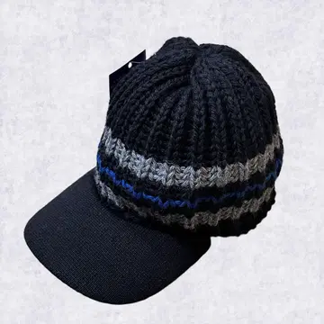 CLIPPER CASUALS 챙 부착 니트 캡 택 포함 영국제