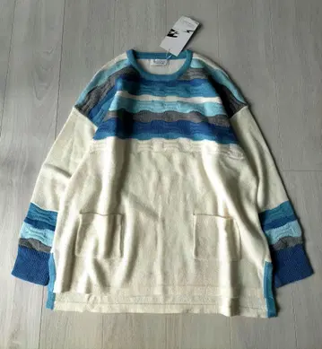 SUPER LADY by 야마모토 간사이 디자인 긴팔 니트 스웨터