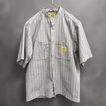 COWDEN x 저널 스탠다드 노카라 반팔 셔츠