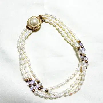 담수 진주 펄 관혼상제 결혼식 고급 팔찌