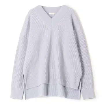 링크스 리브 라이트 V넥 풀오버 S 라이트 블루
