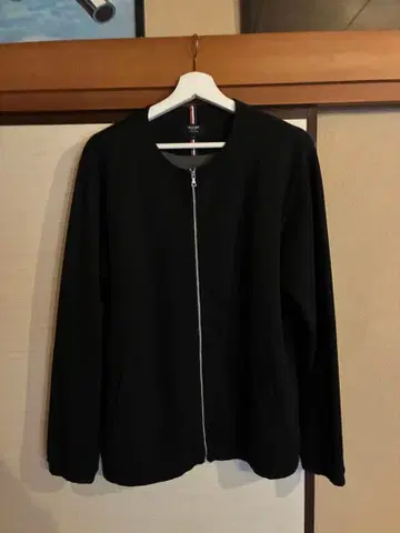 BEAMS HEART 블랙 집업 자켓 L 사이즈