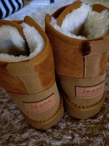 Jeans 브라운 어그 부츠