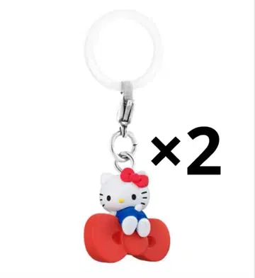 헬로키티 아메리칸 디자인 메지루시 액세서리 리본