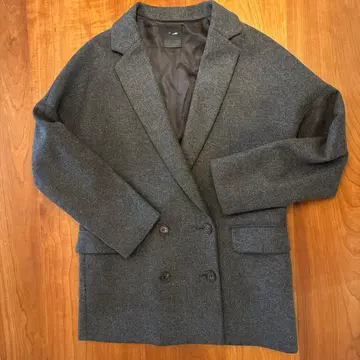 [FIGARO 피가로] 더블 브레스트 테일러드 자켓 울 캐시미어