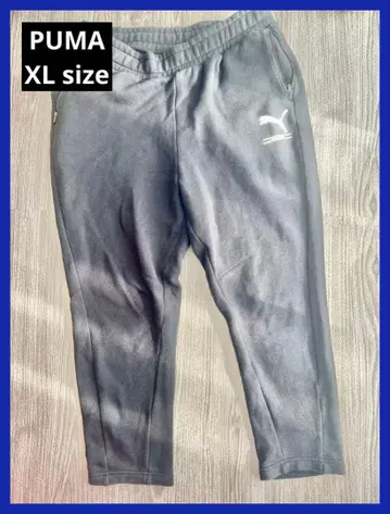 [새상품급] 푸마 PUMA 저지 팬츠 속기모 XL 포켓 부착 블랙