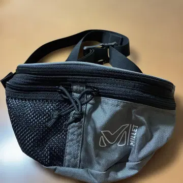 M 메쉬 포켓 부착 아웃도어 파우치 밀레