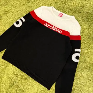 archivio 알치비오 니트 스웨터 풀오버 사이즈 38 M