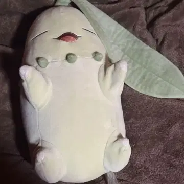 포켓몬 슬립 오야스미 치코리타 봉제 인형