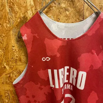 AE9168 리버서블 탱크탑 레드 화이트 포스