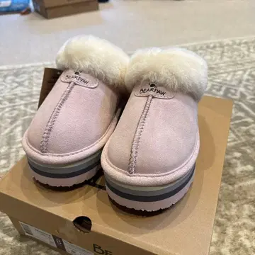 BEARPAW 핑크 무스탕 베어파우 8