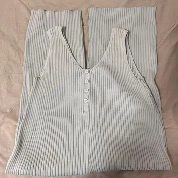 SLOBE IENA 리브 니트 살로펫 38 사이즈 그레이