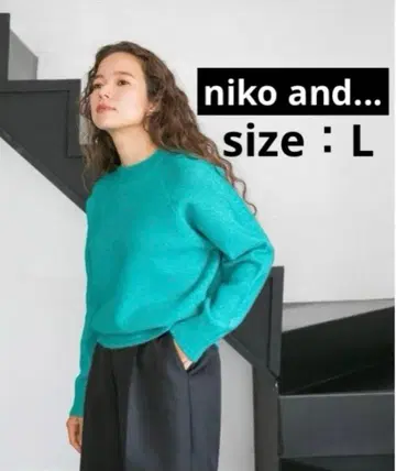 [ niko and - ] 니코앤드 워셔블 컬러 팔레트 래글런 풀오버