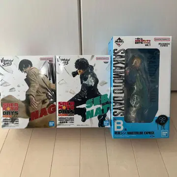 사카모토 데이즈 나구모 세바나츠키 피규어 제일복권 B상 아사쿠라 신 세트