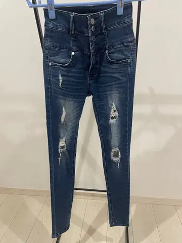 EMODA 하이웨스트 스키니 데님