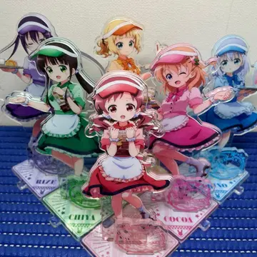 주문은 토끼입니까?? 캬랏토 복권 아크릴 스탠드 세트