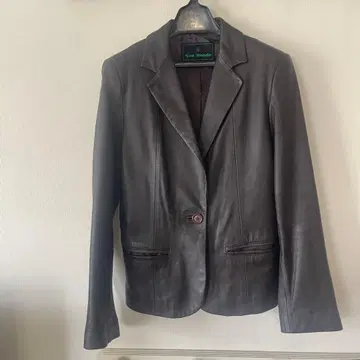 램 가죽 테일러드 자켓