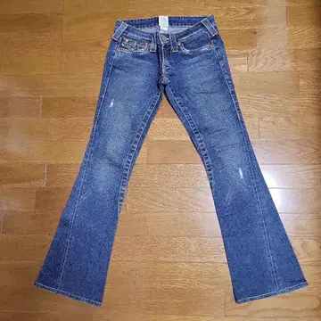 트루 릴리전 데미지 플레어 데님