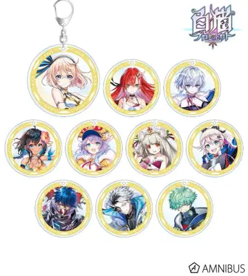 화이트 고양이 프로젝트 아크릴 키링 세트