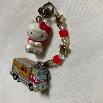 헬로키티 스트랩 데코토라 버전 초레어템 미사용