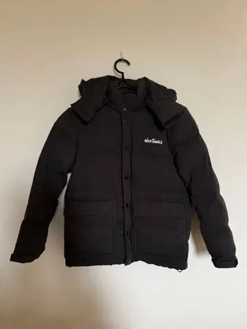 와일드 띵스 블랙 다운 자켓 S