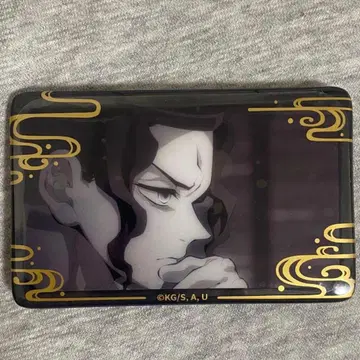 키부츠지 무잔 귀멸의 칼날 한정품 스퀘어 캔뱃지