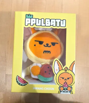 뿔바투 팬춘 러쉬 키링 수박 미개봉 TXT