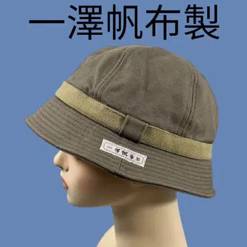 [레어] 이치자와 캔버스 브라운 버킷햇